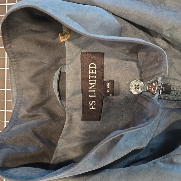 Women's FS Limited Blue Raincoat - Picture 6 of 16